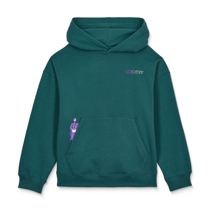 VOLCOM FA BEN SANAIRE HOODIE RIFLE GREEN L