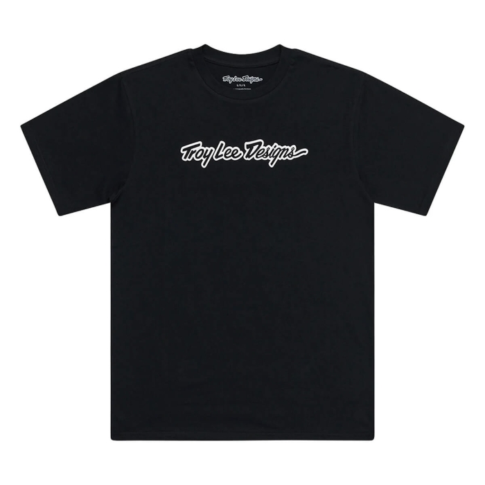 TROY LEE DESIGNS SIGNATURE T-SHIRT SIGNATURE BLACK S