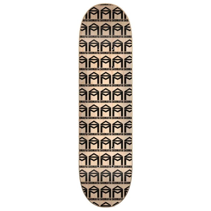 SK8MAFIA HOUSE LOGO BLACK 6.0" MICRO DECK 6.0"
