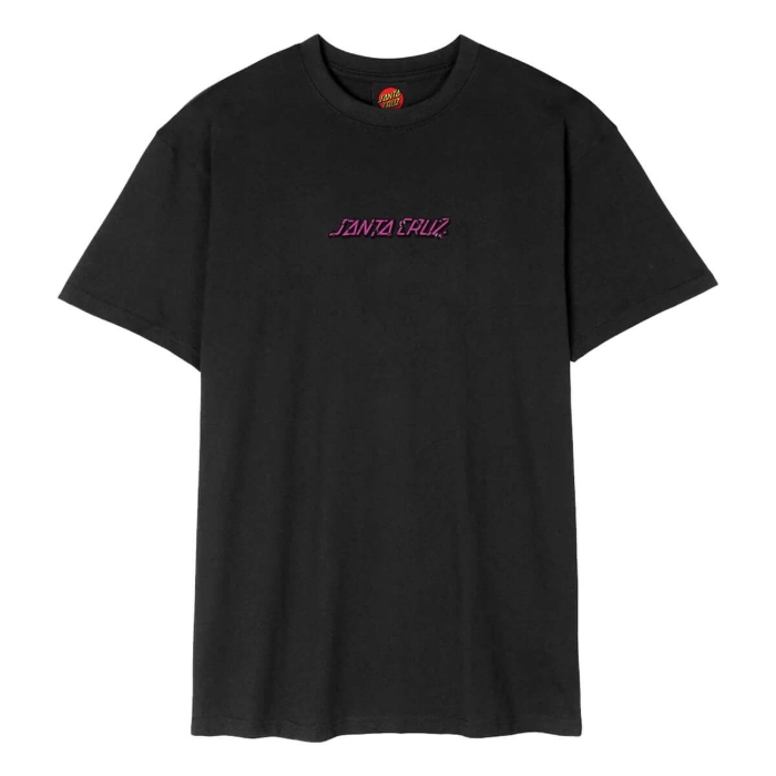 SANTA CRUZ ROSKOPP MONSTER STRIP T-SHIRT BLACK M