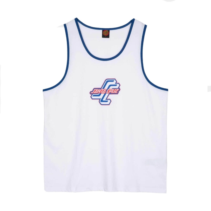 SANTA CRUZ OUTER OGSC FRONT VEST WHITE M
