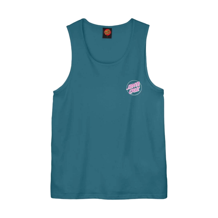 SANTA CRUZ PARTIAL DOT VEST TEAL M