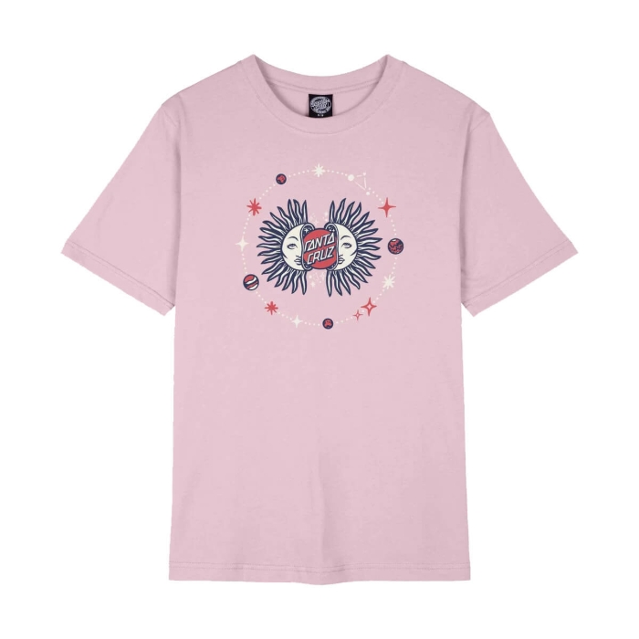 SANTA CRUZ SPLIT SUN ORBIT T-SHIRT CANDY FLOSS 6