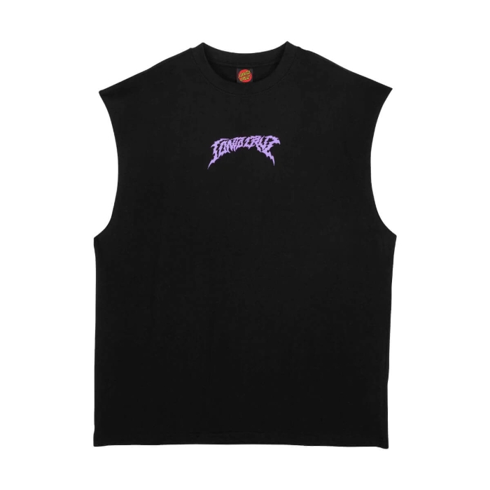 SANTA CRUZ OUT OF TIME TANK BLACK M