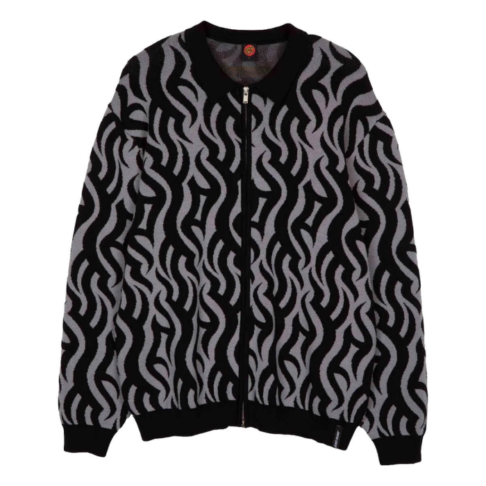 SANTA CRUZ HARMON ZIP CARDIGAN DRESSEN TRIBAL M