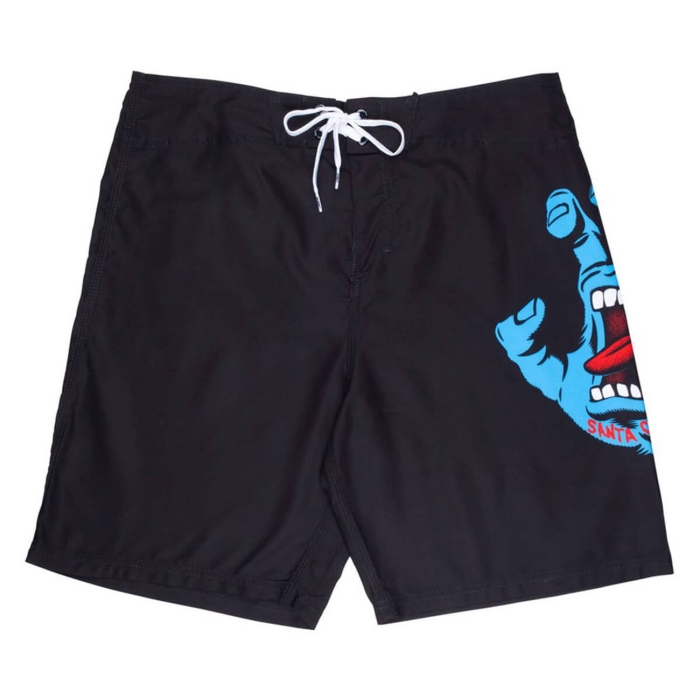 SANTA CRUZ SCREAMING HAND BOARDSHORT 20" BLACK 32