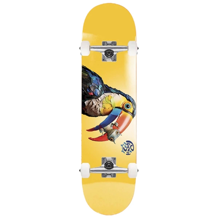 PUSH SKATEBOARDING TOUCAN FP SOFT TOP 7.25" COMPLETE GOLDEN 7.25"