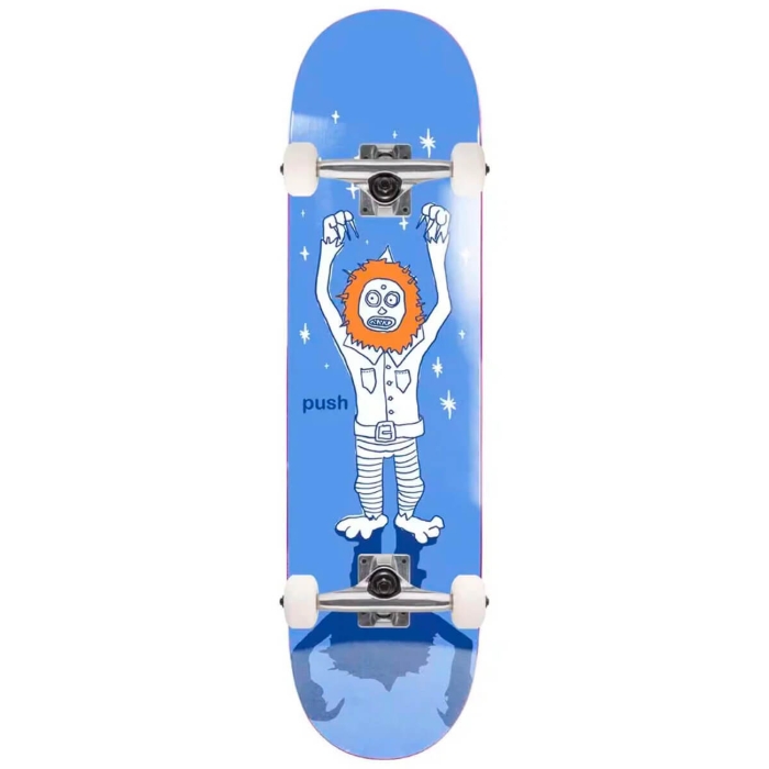 PUSH SKATEBOARDING FROSTY SKETCH FP 8.0" COMPLETE BLUE 8.0"