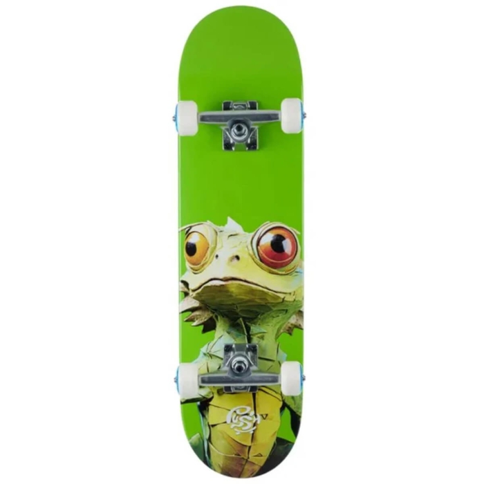 PUSH SKATEBOARDING LIZARD BIG FP 7.5" COMPLETE LIME 7.5"