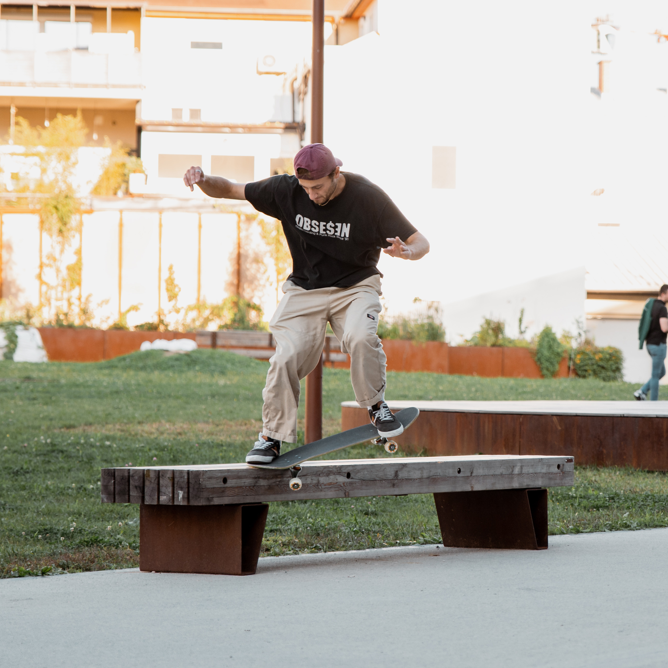 Skateboarding